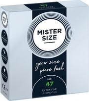 Prezervatyvai Mister Size, 3vnt