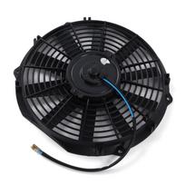 12 col. Elektrinis radiatoriaus aušinimo plonas ventiliatorius Stumiamas traukiamasis 2100 aps./min 10 mentelių Universalus automobiliui 12V 80W