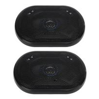 Poros 4 juostų koaksialiniai garsiakalbiai 4x6 colio 10,2x15,2 cm 120–22000 Hz 88 dB 120 W Universalūs pakaitiniai