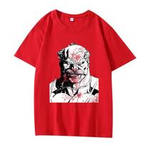 Vintažiniai Invincible Conquest TV laidos Mark marškinėliai vyrams moterims Oversized 100% medvilnės trumpomis rankovėmis Vasaros spaudinys Unisex viršutiniai drabužiai XS raudona