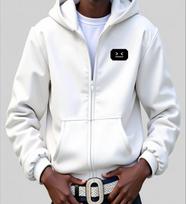 Men's Zip-Up Hoodie, Fleece-Lined Warm & Breathable for Daily Commute S balta