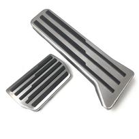 Skirta Polestar 4 2024 Droselio pedalas Stabdys Neslystanti kilimėlio apdanga Atspari dėvėjimuisi Automobilio Aukštos klasės interjero stiliaus aksesuarai Stainless Steel