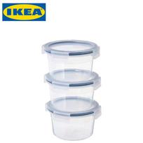 IKEA 365+ Apvalus plastikinis maisto indas su dangteliu