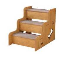 Naminių gyvūnų laipteliai Šuns laipteliai Aukštoms lovoms Nešiojami lengvi mediniai naminių gyvūnų laipteliai Sofa lovai Neslystantys laipteliai Šalia lovos