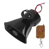 Vienas ragas Garsiakalbis 4 tonų derinimas Sunkvežimiui Motociklui Automobiliui Valtis 100W 12V black