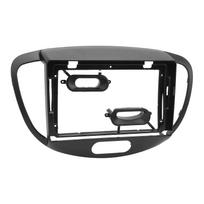9 colių automobilio radijo grotuvo panelė, juodas apsauginis, tiksliai tinkantis navigacijos skydelio rėmelis I10 2007–2013 m., su laidu black