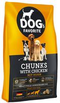 Happy Dog Favorit Chunks suaugusiems šunims su vištiena, 15 kg