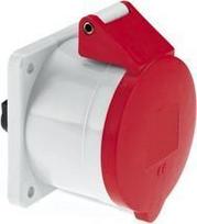 Tiesus skydinis lizdas 32A 4p 400V 6h IP44 (13011)