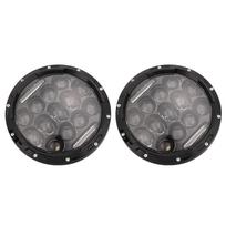 7inches Round LED High Low Beam Headlights Fit for JEEP JK TJ LJ Wrangle