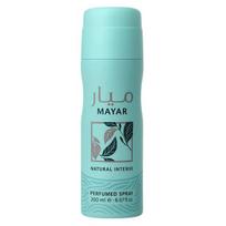 Lattafa Mayar Natural Intense dezodoranto purškalas 200 ml – vaisių, gėlių ir vandens gaiva
