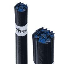 Suvirinimo viela Rosfix PP/EPDM – Juoda, Mišri forma (8 mm juostelė, 3,5 mm trikampis), 50 g
