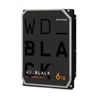 WESTERN DIGITAL HDD || Black | 6 TB | SATA | 128MB | 7200 rpm | 3.5" | WD6004FZWX