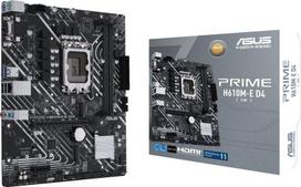 Pagrindinė plokštė ASUS PRIME H610M-E D4-CSM LGA1700 DDR4 Micro-ATX