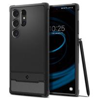 Spigen Rugged Armor case for Samsung S24 Ultra in matte black
