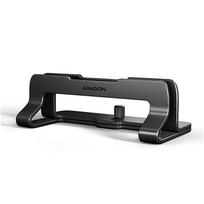 AXAGON STND-VB vertical stand for laptops and tablets | Adjustable width | 10-17.3" | Black