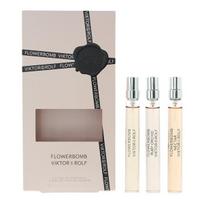 Rinkinys Viktor & Rolf: Flowerbomb Ruby Orchid moterims: kvapusis vanduo EDP, 10 ml + kvapusis vanduo EDP, 10 ml + kvapusis vanduo EDP, 10 ml