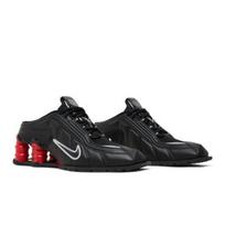 Nike Martine Rose x Wmns Shox Mule MR4 Juoda Kometos Raudona Moteriški DQ2401-001 EU 35.5 metalo sidabro spalvos/juoda