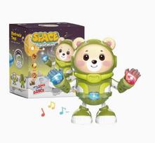 Muzikinis šokantis robotas su šviesos efektais, 20 cm