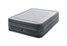 Pripučiamas čiužinys-lova INTEX Queen Comfort-Plush, Airbed W/Fiber-Tech RP su pompa,152x203x52cm