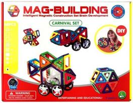 Magnetinis konstruktorius "Mag-Building" (48 detalės)