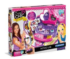 Žaislinė tatuiruočių laboratorija „Clementoni Tattoo Lab“