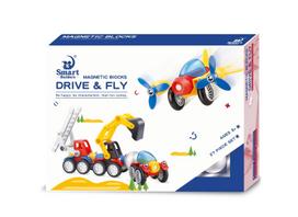 Magnetinis konstruktorius "Drive&Fly"