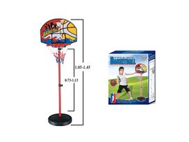 Vaikiškas krepšinio žiedas su reguliuojamu stovu (iki 145 cm)
