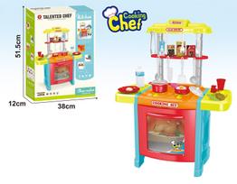 Vaikiškas virtuvėlės rinkinys "Cooking Chef" 42 pcs