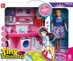Žaislinis lėlės rinkinys "Tiny Laundry"