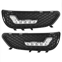 L formos DRL LED dienos žibintas Tinka Mercedes Benz E klasės W212 E180 E200 E260 E320 E400 2009 2010