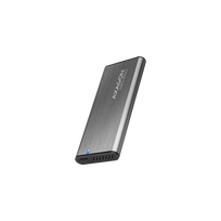 AXAGON EEM2-SG2 USB-C 3.2 Gen 2 - M.2 NVMe / SATA SSD 30-80mm ALU box