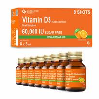 Karbamidas Forte Vitaminas D3 60000 TV Be Cukraus Nano Šūvis Geriamasis Tirpalas Skystis 8 X 5 ml Kartą Savaitėje Sveikatos Palaikymas