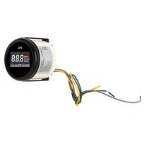 52 mm skaitmeninis GPS greičio matuoklis su spidometru ir greičio viršijimo signalizacija valtims, jachtoms, laivams