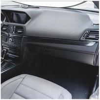 3 vnt./komplektas Kairės pusės vairas Automobilio centrinės konsolės prietaisų skydelio apdailos juostelė Tinka Mercedes Benz E klasės Coupe W207 C207 2009-2013 Juoda Nauja