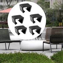 5 vnt. spaustukų terasos sofai ir lauko baldams 4.25cm