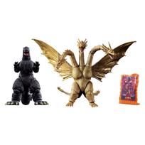 BANDAI Godzilla Veiksmo Godzilla Karalius Ghidorah Kovos Amžius 3+ Figūrėlės (1991 m) prieš. (1991 m) Nustatyti,