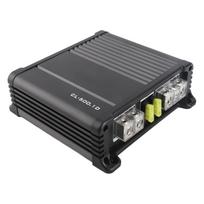 1 kanalo automobilio garso monobloko stiprintuvas 500 W 2 omai 300 W 4 omai 10 Hz–300 Hz universalus automobilio garsiakalbiams