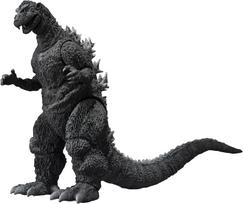 TAMASHII NATIONS MonsterArts Godzilla Apie 150 mm PVC ABS Dažytas Judinamas Figūrėlės Pakuotė S.H. (1954 m) & (Sena versija) juoda