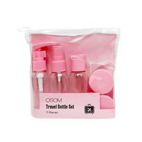 Osom Kelioniniai buteliukai OSOM25210PINK, rožinės spalvos