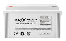 Gilaus ciklo gelio akumuliatorius MAXX 120ah 12V 4SUN