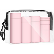 Osom Kelioniniai buteliukai OSOM25129PINK, rožinės spalvos