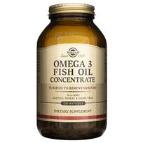Solgar Omega-3 žuvų taukų koncentratas - 120 minkštųjų gelių