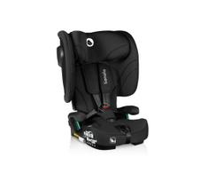 Lionelo - Sulankstoma automobilinė kėdutė NELLY i-Size 76-150 cm Black Carbon