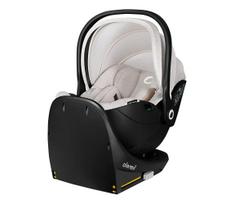 Lionelo - Sukama automobilinė kėdutė su baze MOXIE SET i-Size 40–87 cm, smėlio spalvos