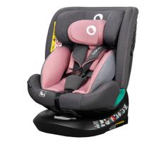 Lionelo - pasukama automobilinė kėdutė su baze BASTIAAN ONE i-Size 40–150 cm, rožinė (Pink Rose)