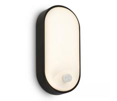 Brilo - LED lauko sieninis šviestuvas su judesio jutikliu LED/12W/230V IP65 juodas