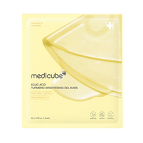 MEDICUBE Kojic Acid Turmeric Brightening Gel, skaistinanti veido kaukė, 1 vnt.