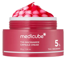 MEDICUBE TXA Niacinamide Capsule, švytėjimo suteikiantis veido kremas, 55 g