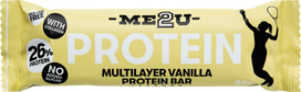Me2U Protein Multilayer Vanilla 50g / Proteino batonėlis