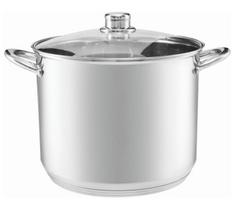 Nerūdijančio plieno 16l puodas 30 cm